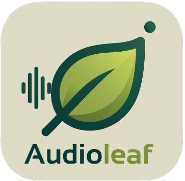 AudioLeaf logotyp